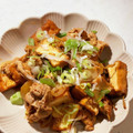 ♪ゆかたん♡'s cooksnap of when they made 厚揚げと豚肉のキムチ炒め.