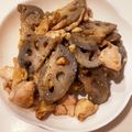 えみたまこ's cooksnap of when they made 鶏肉とれんこんのにんにくマヨ照り焼き.