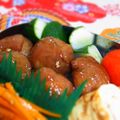 シュウちゃんのママ's cooksnap of when they made お弁当に！コロコロ豚☆.