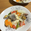 chi−ちゃん's cooksnap of when they made 鯛の切り身でアクアパッツァ風.