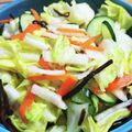 ランブルス子's cooksnap of when they made 塩昆布ときゅうり大根キャベツの浅漬け☆.