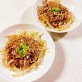 みぽぽ37's cooksnap of when they made さっぱり豚バラ&モヤシ☆ダイエット☆素麺.