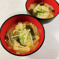みぽぽ37's cooksnap of when they made えのきとキャベツのみそ汁.