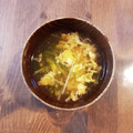 クックL8U9HI☆'s cooksnap of when they made あっさりと水菜たっぷり卵とじ汁.