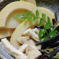 ＪＵＮちゃン's cooksnap of when they made 筍とわらびと油揚げの煮物　Wな旬味♫.