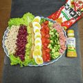 みさきっちん♪'s cooksnap of when they made アボカドとチキンのカラフルコブサラダ.