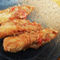 ｅｋ４'s cooksnap of when they made ほんのりピンク♪竹輪桜えび揚げ.