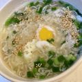 yu🐓's cooksnap of when they made 簡単♡TKO♡卵かけおじや♡.