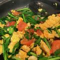 ゆりはるみ♡'s cooksnap of when they made ニラ入りトマトと卵の炒めもの.