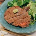 さわばやし's cooksnap of when they made わさびソースのステーキ丼.