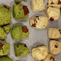 おにぎりさん's cooksnap of when they made チョコスコーン　抹茶チョコスコーン.
