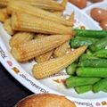 魔術師IZUMI's cooksnap of when they made お弁当に♪ヤングコーンの麺つゆバター炒め.