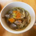 Ninazoh's cooksnap of when they made 鴨肉のけんちん汁.