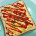 Natsu♡Ayu's cooksnap of when they made 簡単♪喫茶店風エッグトースト.