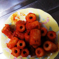 yaobikuni's cooksnap of when they made 【簡単】ちくわのチリソース炒め.