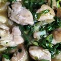 yikar1's cooksnap of when they made 長ネギたっぷりバター醤油チキン（鶏胸肉）.