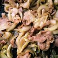 ハナモチ's cooksnap of when they made 新玉と豚肉★甘辛コチュジャン炒め.