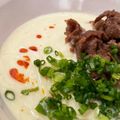 chi203's cooksnap of when they made 肉と麺が絡み合う、ピリ辛豆乳そうめん.