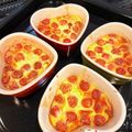 オレンジマスカット's cooksnap of when they made さくらんぼのクラフティ.
