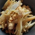 TYSK's cooksnap of when they made ごはんのおともに♪　牛蒡入り鶏そぼろ.