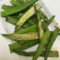 キュキュットさん's cooksnap of when they made 香ばしさがたまらない　オクラのソテー.