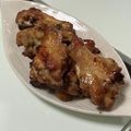 ちー（・＿・）'s cooksnap of when they made Xmas♬手羽元でミニミニローストチキン.