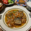 makos's cooksnap of when they made さんまの和風マリネ.