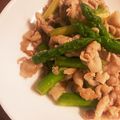 なーなちゃん's cooksnap of when they made 速攻彡旨い♡アスパラと豚バラの塩炒め.