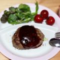 S主婦's cooksnap of when they made 簡単☆ハンバーグソース.