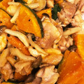 やえまりも's cooksnap of when they made 鶏ももとかぼちゃのごま味噌炒め.