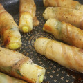 ゆしゅな's cooksnap of when they made ☆簡単☆肉巻きチーズちくわの照り焼き.