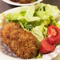 えんジェル's cooksnap of when they made お肉感半端ない♡合挽きひき肉でメンチカツ.