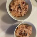 てまはぶ's cooksnap of when they made 我が家の赤飯☆炊飯器.