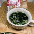 まこさんど's cooksnap of when they made いつもあなたにダシダでワカメスープ.