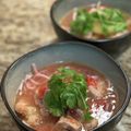 saki1010's cooksnap of when they made 冷製トマトの中華スープソーメン.