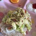 クック49L4Ho☆'s cooksnap of when they made カニカマキャベツトースト.