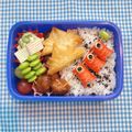 Ryo♡2626's cooksnap of when they made キャラ弁♡こいのぼり こどもの日 お弁当.