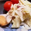 お塩と砂糖's cooksnap of when they made 弁当・箸やすめにキャベツの梅マヨ和え.