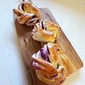 Moyusu's cooksnap of when they made 紫芋のパン.
