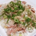 ジョングレ's cooksnap of when they made 焼鮭のポン酢生姜混ぜごはん　.