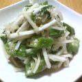 ねっちゃんっ's cooksnap of when they made 大根＆おくら❀大葉和え♡.