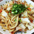ばたみそーぱん☆'s cooksnap of when they made 冷凍うどんで！簡単もっちり焼うどん♪.