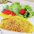 みっちゃん❇️68's cooksnap of when they made 納豆チーズ入り簡単オムレツ.