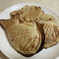 papikun's cooksnap of when they made 美味な薄皮！エアロスミス☆りんご鯛焼き.