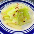 azbjbn's cooksnap of when they made うちの自慢料理♪セロリのきんぴら風♪.