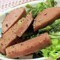 ゆけり３兄弟's cooksnap of when they made 簡単＊レタスとボロニアソーセージ炒め＊.