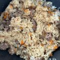 クックM1G32R☆'s cooksnap of when they made 炊飯器で簡単！かしわごはん.