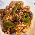 あいしょう's cooksnap of when they made なすとカリカリ豚の甘酢炒め.