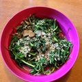 ブランディ's cooksnap of when they made 山形の伝統野菜 オカヒジキのおひたし.