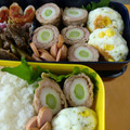 mikekke's cooksnap of when they made ちくわのぐるぐる肉巻き～お弁当に～.